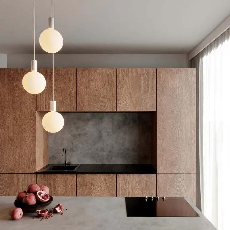 Tala Alumina Triple Pendant with Sphere V