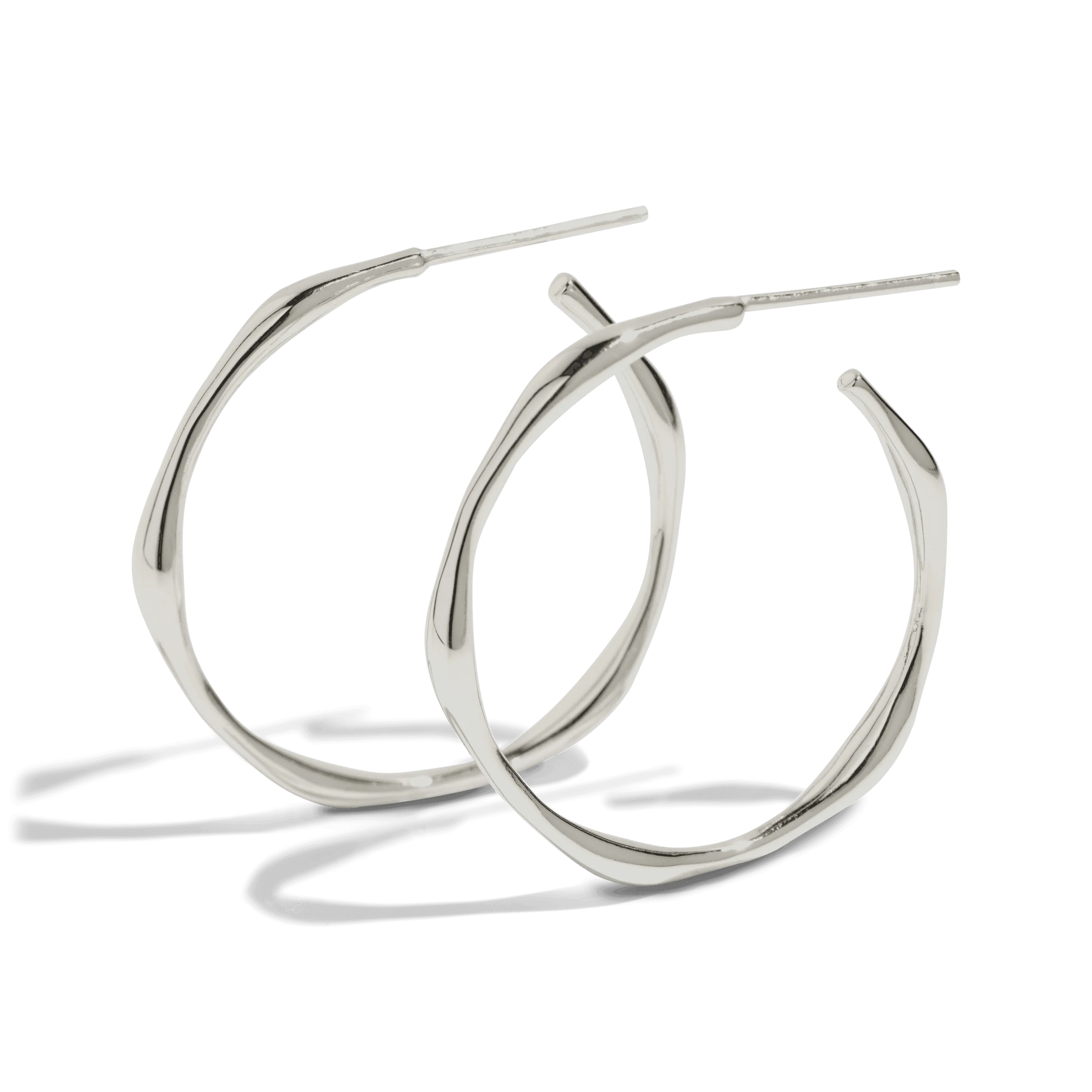 THE COCO HOOP - sterling silver