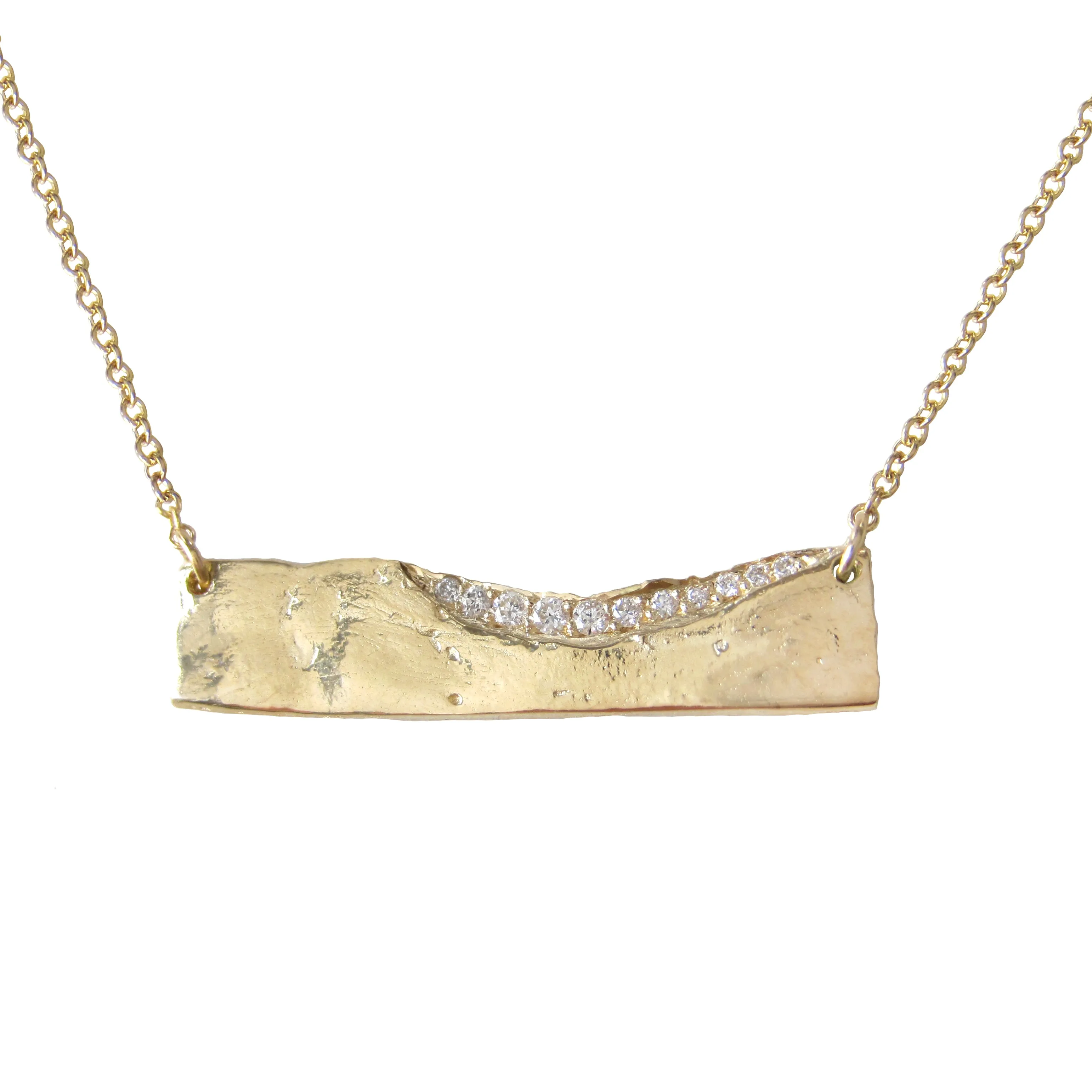 Trail Diamond Necklace
