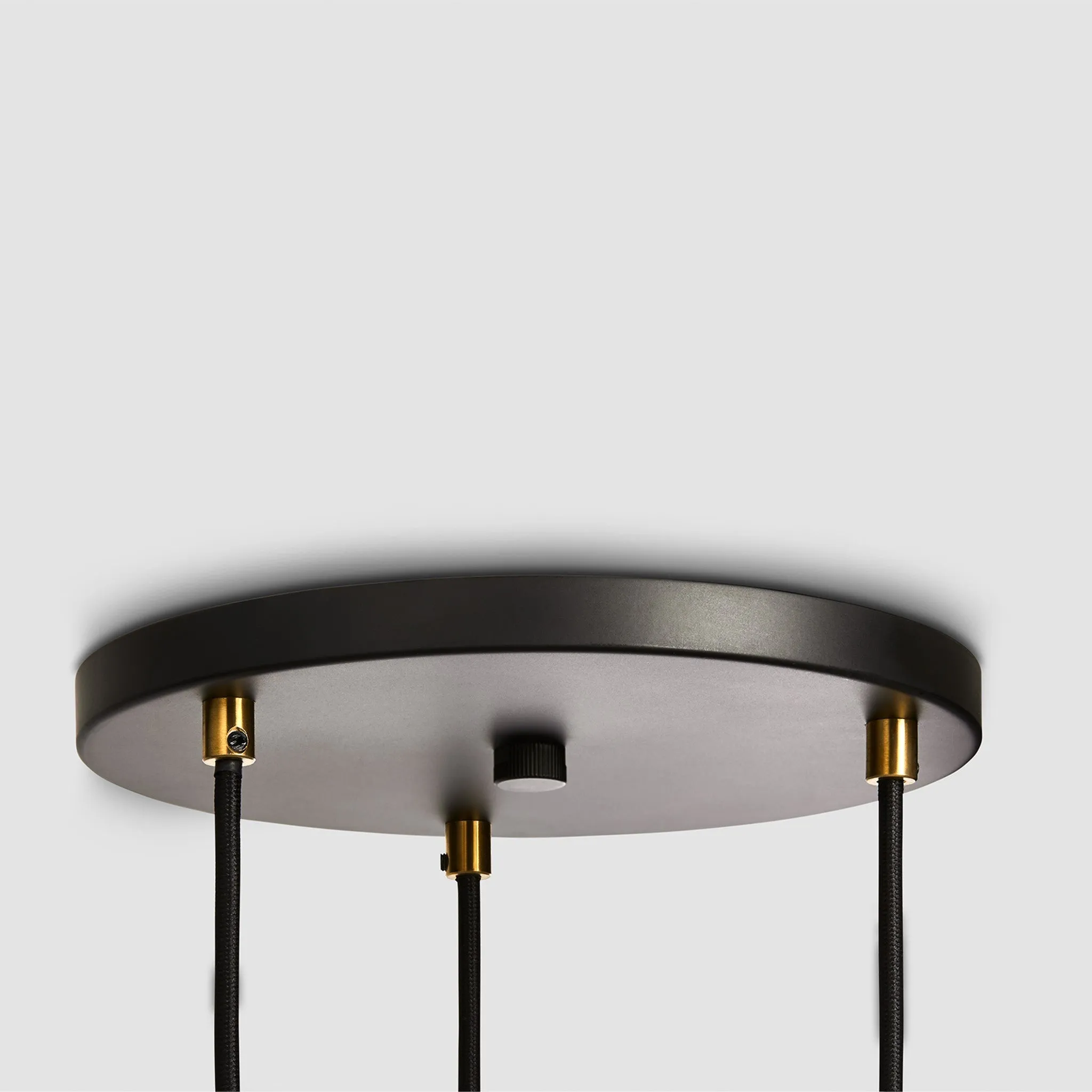 Triple Pendant in Brass   Sphere IV