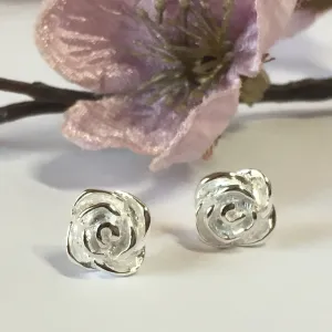 Vintage Rose Stud Earrings - SE520