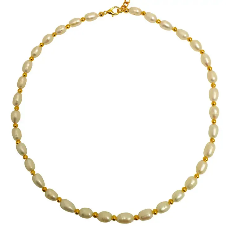 White Pearl Necklace